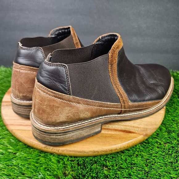 Naot Business Chukka Boots Mens Size 9 Brown Ankle Slip Resistant Shock Relief main image 5
